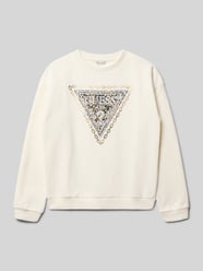 Sweatshirt mit Label-Print und Rundhalsausschnitt von Guess - 28