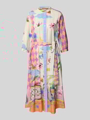 Midikleid mit Stehkragen Modell 'Crazy' von Smith and Soul - 8