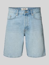 Szorty jeansowe z prostymi nogawkami z czystej bawełny model 'EDGE' od ONLY & SONS - 20