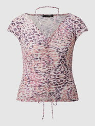 Shirt mit Leopardenmuster von Guess Lila - 44