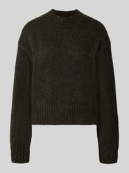 Relaxed Fit Strickpullover aus Lanawoll-Mix von Marc Cain - 29
