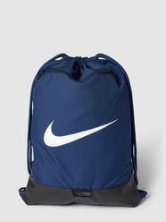 Rucksack mit Label-Detail Modell 'Brasilia' von Nike Blau - 7