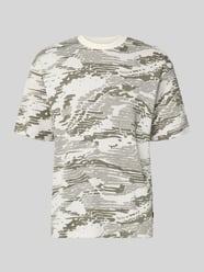 T-shirt z czystej bawełny w kroju regular fit model 'TE_WILDNATURE' od BOSS Orange - 4