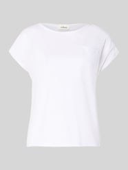 męski t-shirt o kroju regular fit z czystej bawełny od s.Oliver RED LABEL - 39