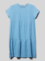 Kleid mit Volants Modell 'THYRA‘ von Only Blau - 45