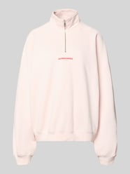 Oversized sweatshirt van puur katoen van ARMEDANGELS Fuchsia - 40