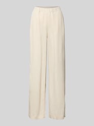 wide fit stoffen broek van viscosemix model 'Mucia' van OPUS PANTS - 3