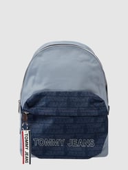 Rucksack mit Logo-Muster  von Tommy Jeans Grau / Schwarz - 12