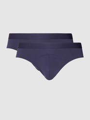 Slip mit Streifenmuster im 2er-Pack von Sloggi Blau - 25