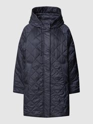 Kurzmantel in Stepp-Optik Modell 'VICOLO' von Weekend Max Mara Blau / Türkis - 40