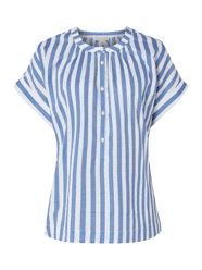 Blouseshirt met streepmotief van J CREW Blauw / turquoise - 30