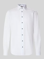 Slim Fit Business-Hemd mit Kentkragen von Christian Berg Men - 12