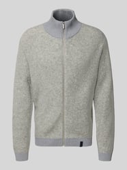 Strickjacke aus Lanawoll-Mix von Colours & Sons - 19