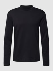 Longsleeve mit Stehkragen von Christian Berg Men Blau - 18