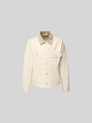 Cordjacke mit Brusttaschen von Officine Générale - 18