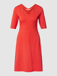 Minikleid mit V-Ausschnitt von Lanius Rot - 45