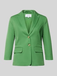 żakiet o kroju slim fit z rękawem o dł. 3/4 od MORE & MORE - 20