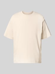 T-Shirt mit Rundhalsausschnitt Modell 'EURBAN EDGE' von JACK & JONES Beige - 35