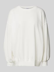 Oversized sweatshirt met ronde hals, model 'ESSENTIALS' van VILLA SOPHIE - 1