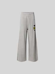 Wide Fit Sweatpants mit Logo-Patch von MM6 Maison Margiela - 42
