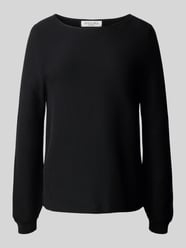 Regular Fit Longsleeve aus reiner Baumwolle in Strick-Optik von Christian Berg Woman - 37