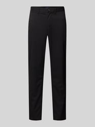 Slim fit stoffen broek met viscose van MCNEAL - 12