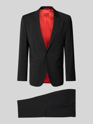 Garnitur o kroju super slim fit z mieszanki wełny model 'ARTI/HESTEN' od HUGO - 5