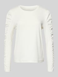 Longsleeve mit Puffärmeln und Rundhalsausschnitt von Marc Cain - 46