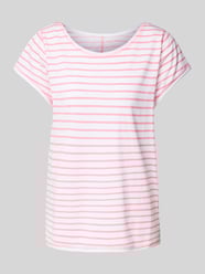 T-Shirt mit Kappärmeln von Christian Berg Woman - 28