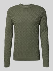 Regular Fit Strickpullover mit Strukturmuster Modell 'KALLE' von Only & Sons - 24