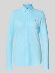 Slim Fit Bluse mit Button-Down-Kragen von Polo Ralph Lauren - 11