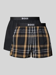 Boxershorts mit elastischem Bund im 2er-Pack von BOSS Schwarz - 31