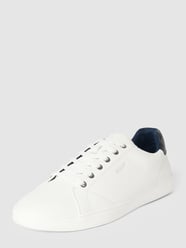 Sneaker mit kontrastivem Besatz Modell 'cortina' von JOOP! SHOES Weiß - 22