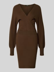 Knielanges Strickkleid aus Viskose-Mix von Zero - 15