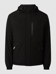 Jacke mit Kapuze - wasserabweisend von Tom Tailor Denim Schwarz - 40