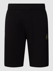 Shorts mit elastischem Bund von ARMANI EXCHANGE Schwarz - 32