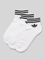 Skarpety z nadrukiem z logo w zestawie 3 szt. od adidas Originals - 38