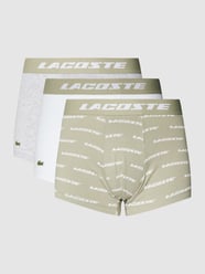 Trunks mit elastischem Logo-Bund im 3er-Pack von Lacoste Grün - 10