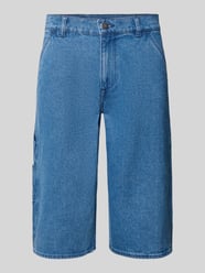 Denimowe bermudy o kroju loose fit model 'MIGS SUN FLAKE' od Blend - 1