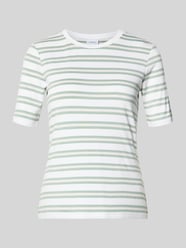 T-shirt met ronde hals van COMMA - 17
