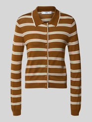 Cardigan mit Polokragen und Knopfleiste von MANGO - 1