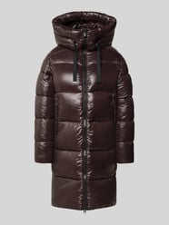 Steppmantel mit Kapuze und Label-Patch Modell 'ISABEL' von Save The Duck - 3
