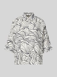 Relaxed Fit Bluse im Allover-Look Modell 'Fashell' von OPUS - 37