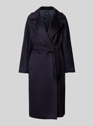 Płaszcz wełniany o kroju regular fit z czystej, żywej wełny model ‘RESINA’ od Weekend Max Mara - 14