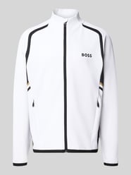Regular Fit Trainingsjacke mit Kontrastdetails von BOSS Green - 42