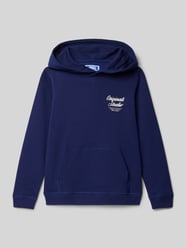 Hoodie mit Label-Print und Känguru-Tasche von Jack & Jones - 33