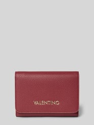 Portemonnee met labelapplicatie, model 'BRIXTON' van VALENTINO BAGS Bordeaux - 22
