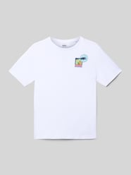 T-shirt met labelprint en ronde hals van KARL KANI - 47