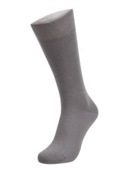 Socken mit Stretch-Anteil  von Von Jungfeld Grau / Schwarz - 25