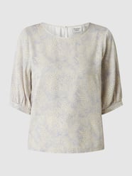 Blusenshirt aus Viskose Modell 'Palmatun' von Another Label Weiß - 44